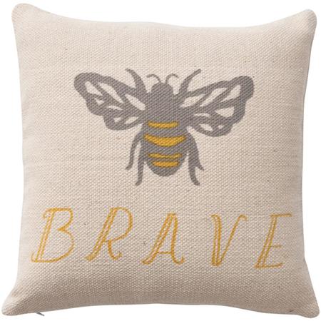 Bee Brave Pillow