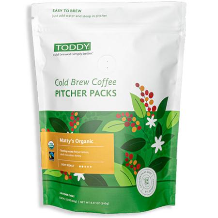 Toddy Pitcher Pack Coffee Matty's Organic