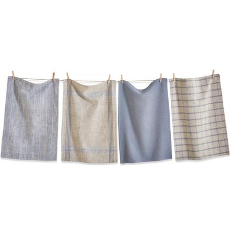 Canyon Kitchen Towels Set/4 Denim