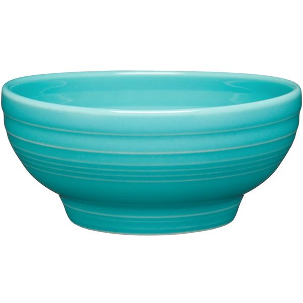  Fiesta Dinnerware Turquoise Footed Bowl