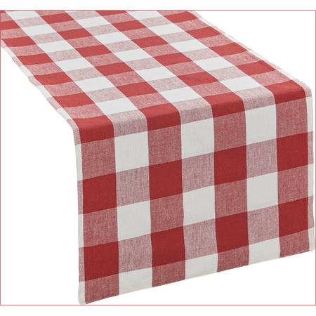 Wicklow Table Runner Red