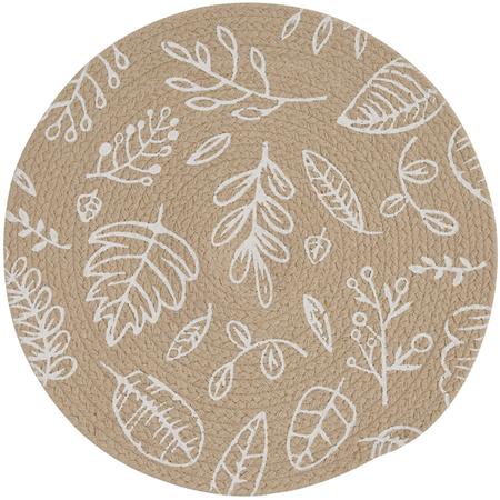 Leaf Placemat Stone