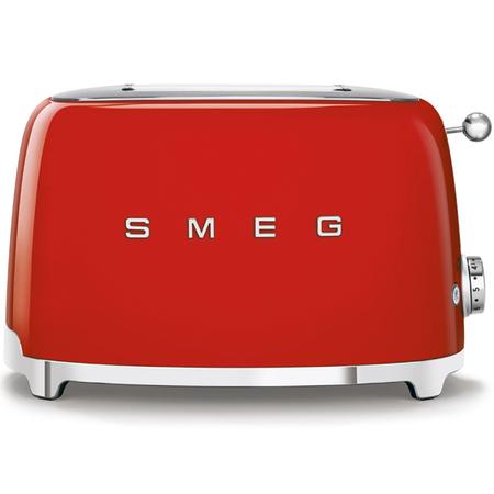 SMEG 2-Slot Toaster Red