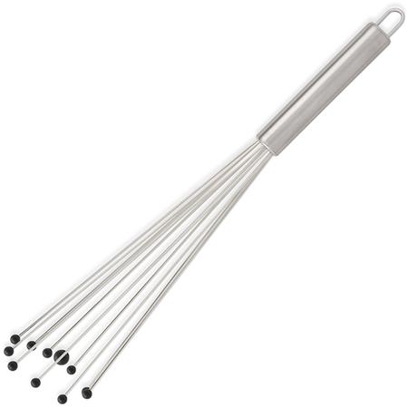 Silicone/Stainless-Steel Ball Whisk