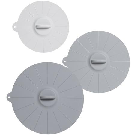 Silicone Cooking & Storage Lids Set/3