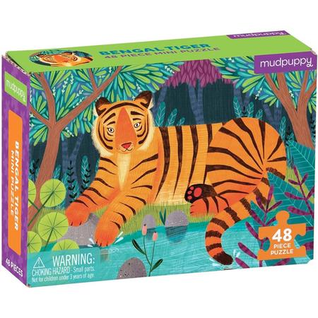 Bengal Tiger Child's Mini Puzzle