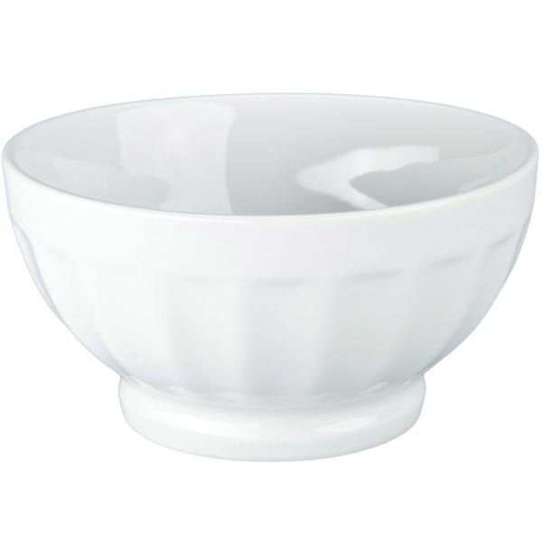  Fluted Porcelain Bowl Large