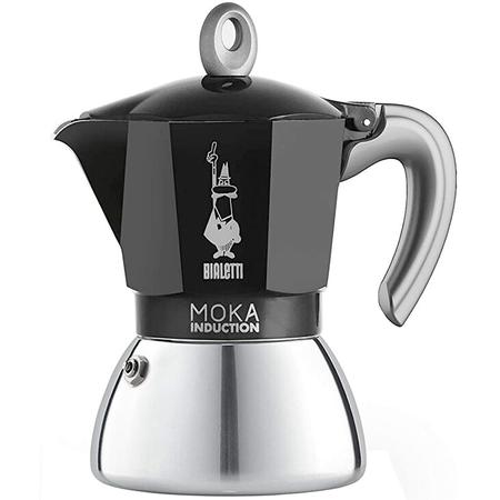 Bialetti Moka Induction Stovetop Espresso Maker 6-cup