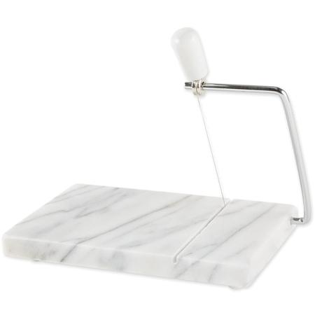 Marble Wire Cheese Slicer White