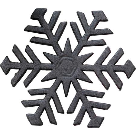 Cast-Iron Snowflake Trivet