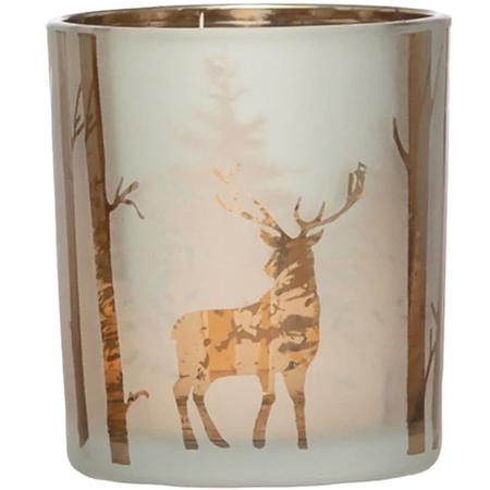 Forest Deer Candle Holder Small