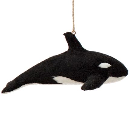 Orca Ornament 2.5