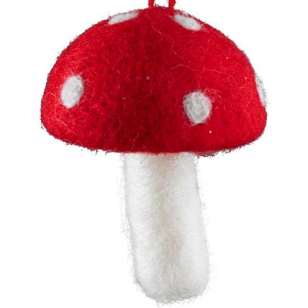 Felt Mushroom Ornament 5