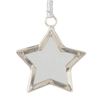Mirrored Star Ornament Small