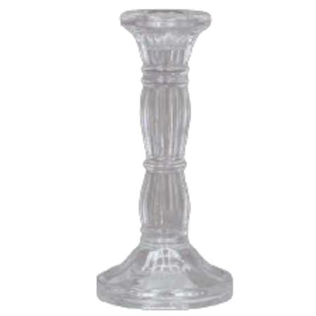 Glass Taper Candle Holder 6