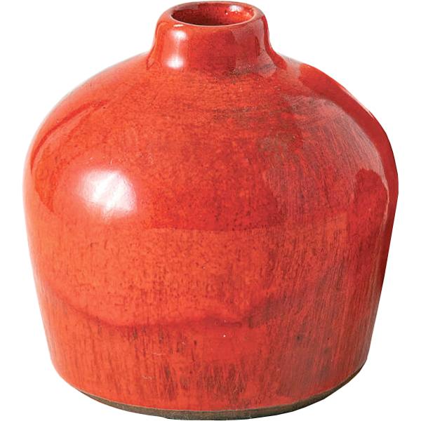  Gloss Red Bud Vase Medium