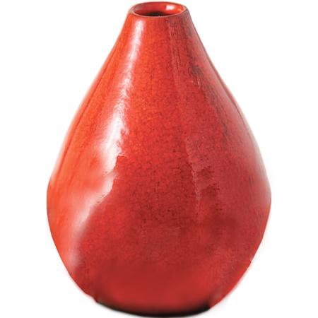 Gloss Red Bud Vase Large