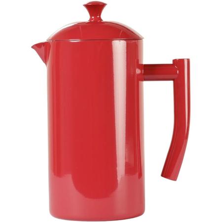 Insulated French Press Red