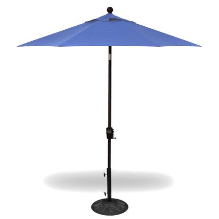 Patio Umbrella 7.5' Dia. Push-Button Tilt Sky