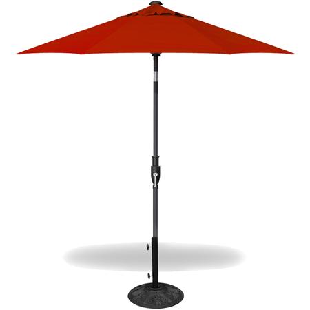 Patio Umbrella 7.5' Dia. Glide-Tilt Red