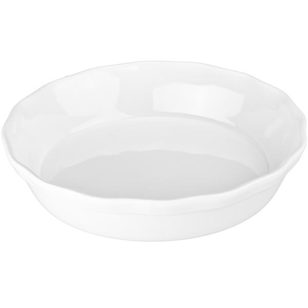 White Porcelain Pie Dish 10 