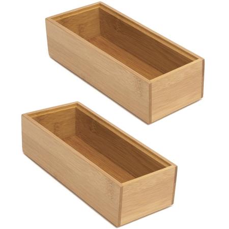 Bamboo Organizer Boxes - 3